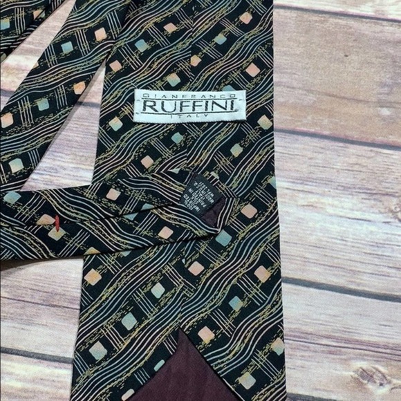 Gianfranco Ruffini Italian silk tie - Picture 3 of 3